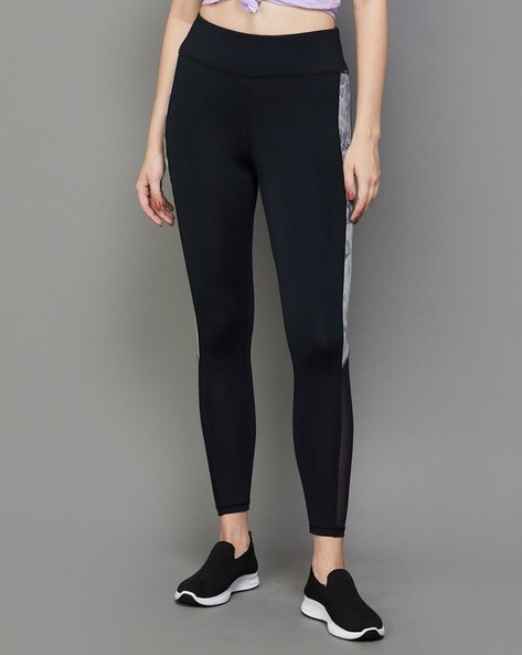 Buy Marks & Spencer High Waisted Leggings T578576BLACK_(18) Black at