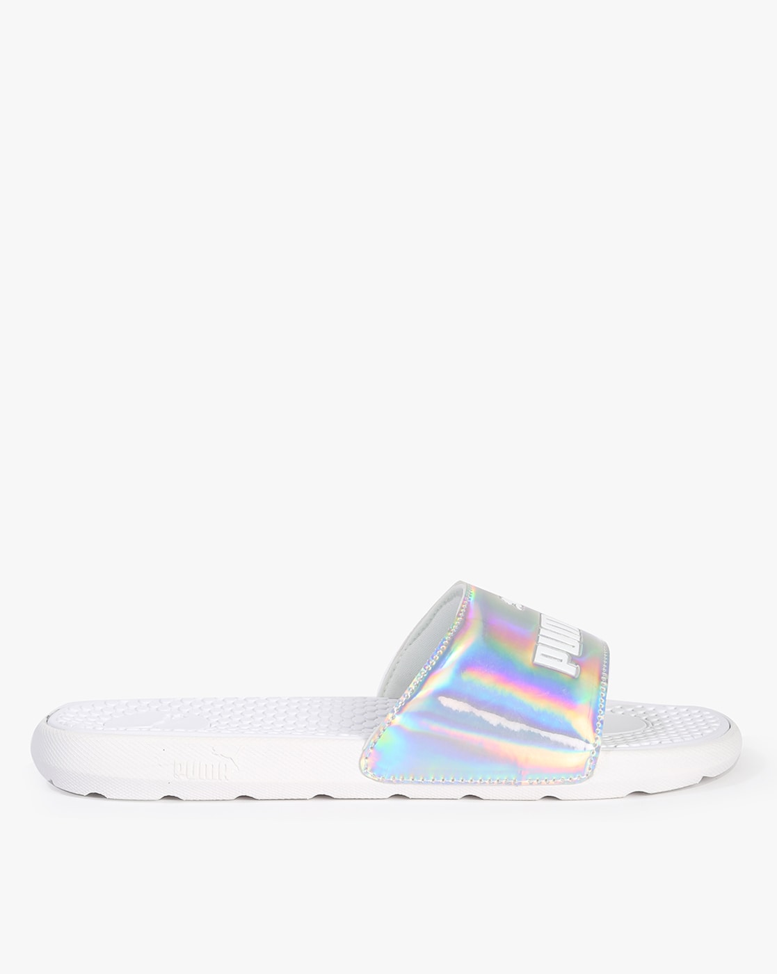 Holographic 2025 nike slides