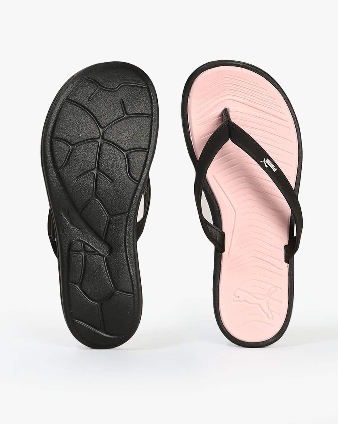 Buy Pink Flip Flop \u0026 Slippers for Women by Puma Online | Ajio.com