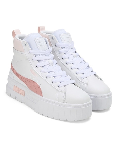 Women Mayze Mid-Top Lace-Up Sneakers