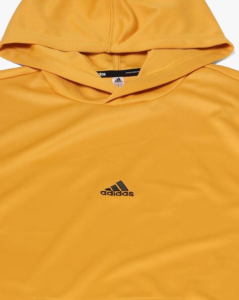 Adidas hip jacket yellow hotsell