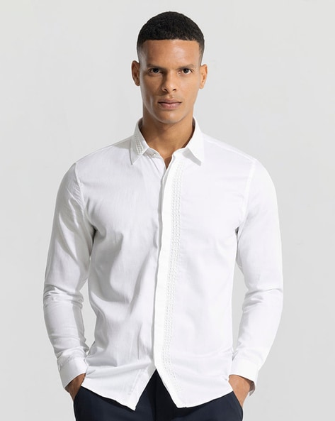 Buy White Shirts for Men by SNITCH Online