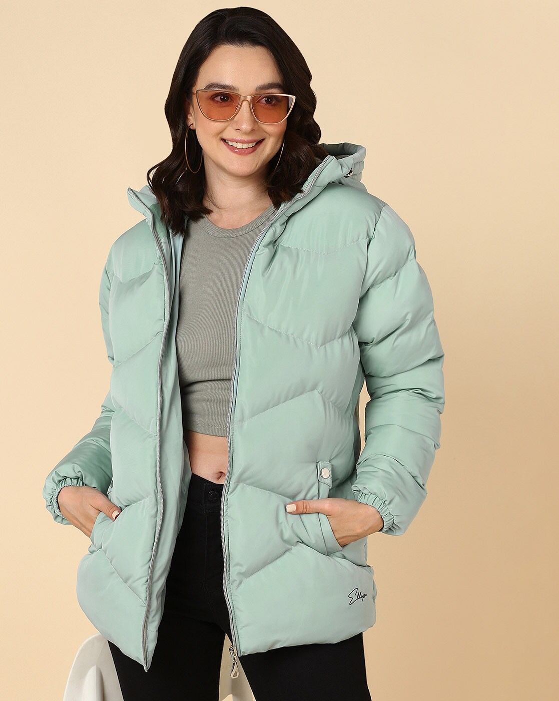 Buy Pink Jackets & Coats for Women by Barstow Online | Ajio.com