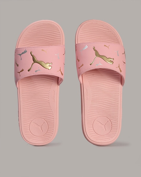 Buy Pink Flip Flop Slippers for Women by Puma Online Ajio