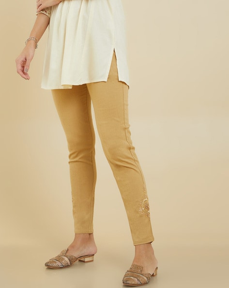 Buy Beige Salwars & Churidars for Women by SOCH Online