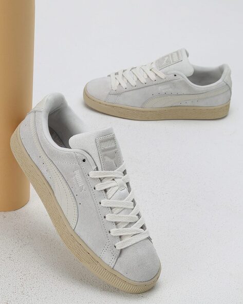 Amazon.com | Puma Womens Suede Classic Xxi Flagship Lace Up Sneakers Shoes  Casual - Beige - Size 5.5 M | Shoes