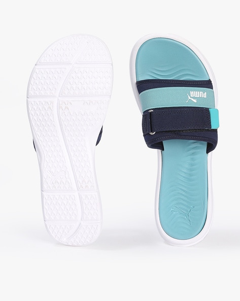 Buy Blue Flip Flop Slippers for Women by Puma Online Ajio