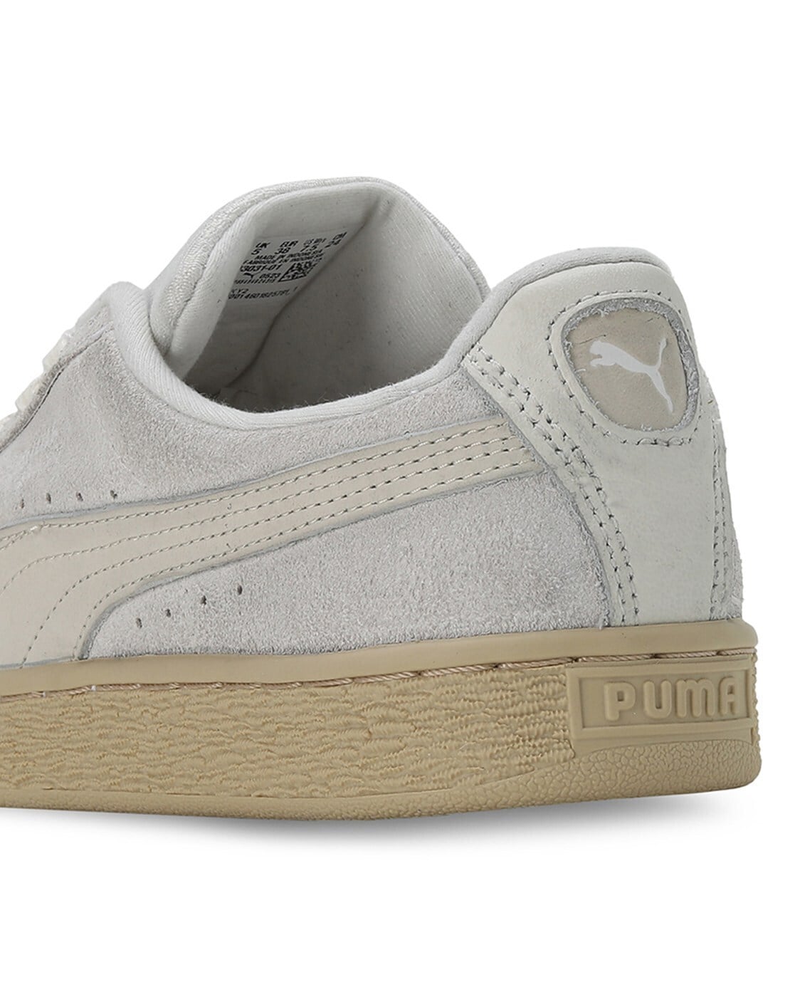 Puma suede cheap birch white