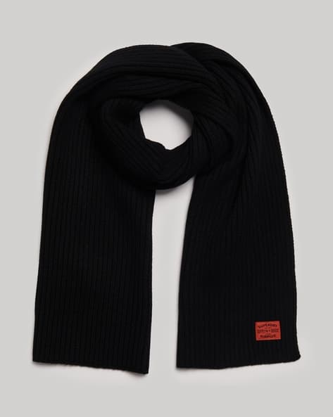 Buy Black Scarves for Men by SUPERDRY Online