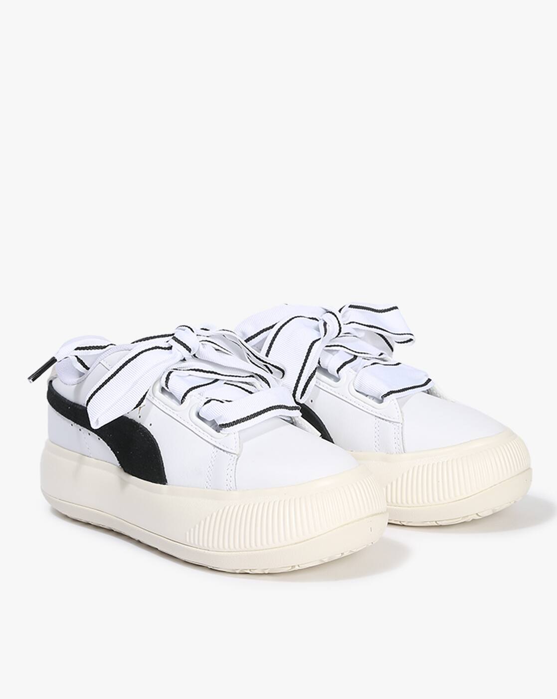 ◆mayu◆ Buy Puma Mayu Heart Lace-Up Sneakers Online | Ajio.com