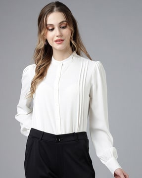 White Blouses - Buy White Blouses Online Starting at Just ₹154