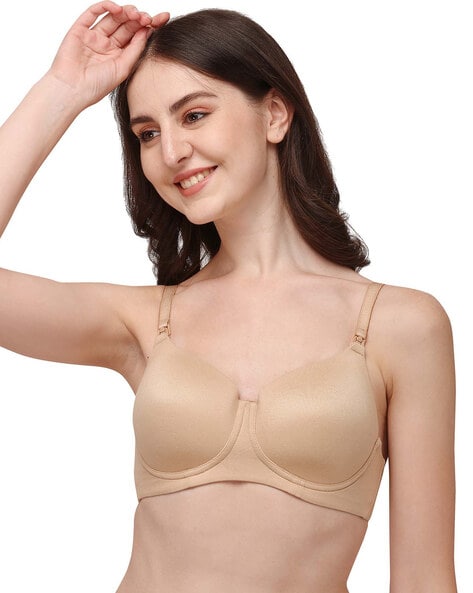 Buy Marks & Spencer Lightly Lined Wired Full Coverage Lace Bra -Black Mix  at Rs.900 online