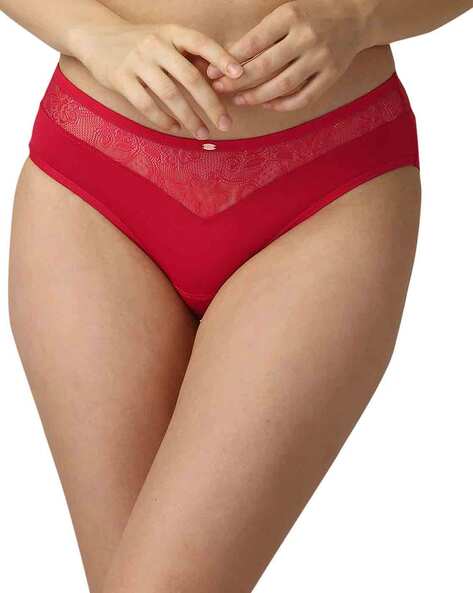 Soie Low-Rise Bikini Briefs