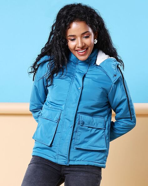 Buy Blue Jackets & Coats for Women by FREEHAND Online