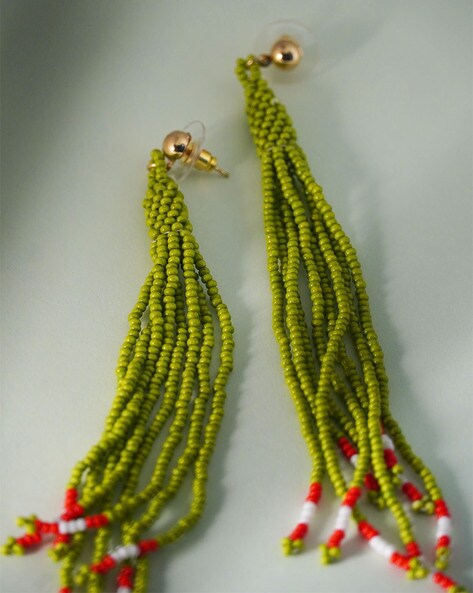 Comanche Seed Bead Earrings I Gussied Up Online – gussied up online