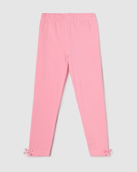 Buy Pink Leggings for Girls by R&B Online