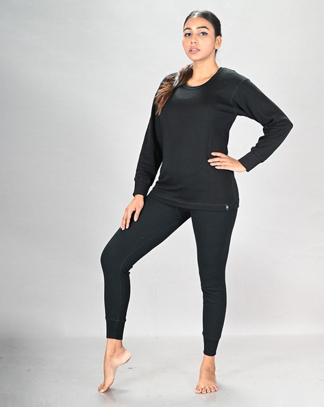 Lux Inferno Women's Plain/solid Thermal Set at Rs 699.00