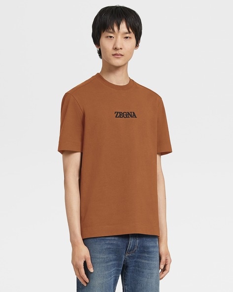 Tan color outlet t shirt