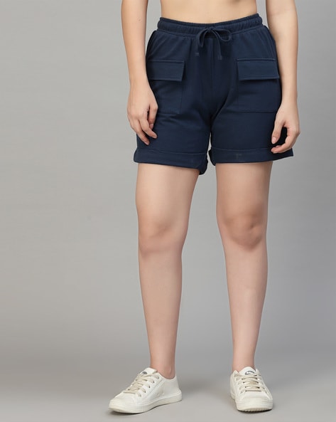 Buy Blue Shorts for Women by Strong and Brave Online