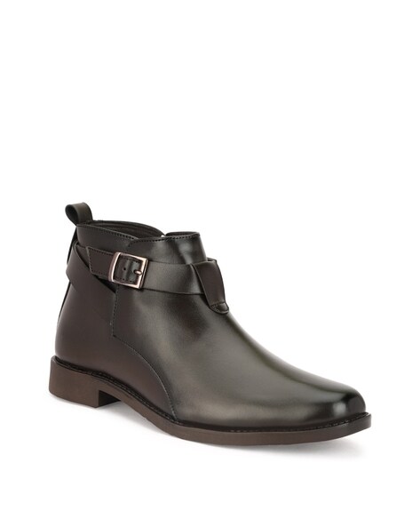 Mens buckle cheap chelsea boots