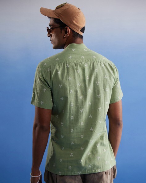 Buy Green Shirts for Men by VASTRAMAY Online