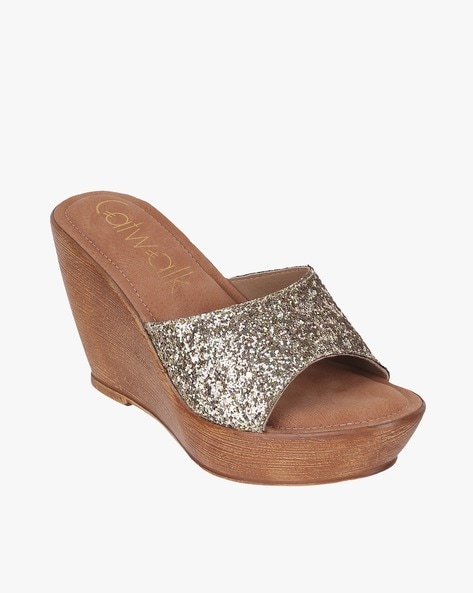 Buy online Bronze Wedge Heel Sandals from heels for Women by Carlton London  for ₹2295 at 0% off | 2024 Limeroad.com