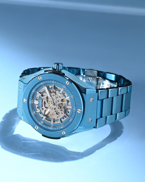U-Series Blue Planet GPHG Titanium Mechanical Watch - blue strap - CIGA  Design