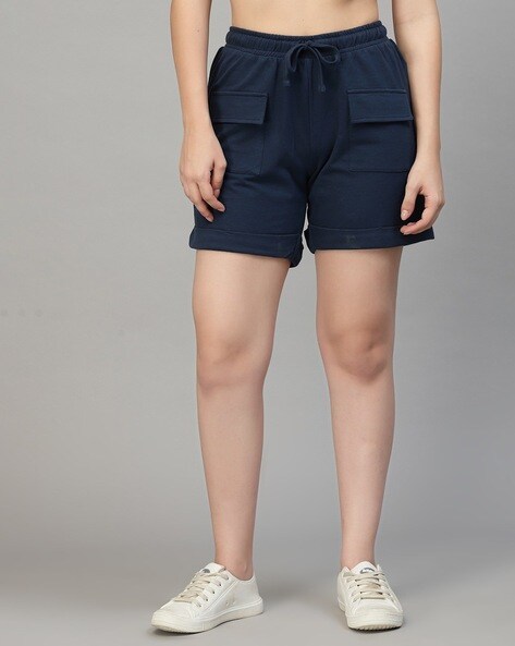 Women's drawstring sale bermuda shorts