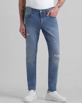 Cheap store distressed jeans