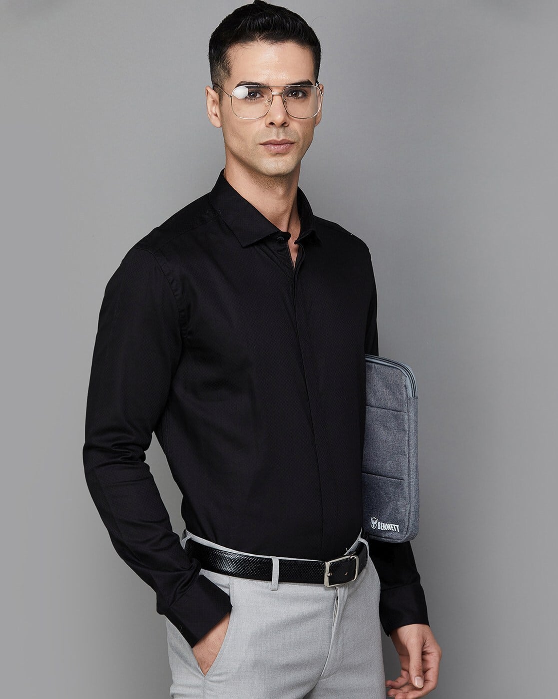 black dress shirt what color pants What Color Shirt Goes with Black Pants: 15 Colors to Look Good