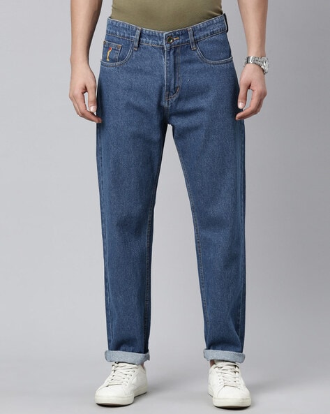 Men Mid-Rise Relaxed Fit Jeans