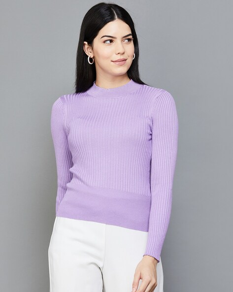Buy Purple Tops for Women by CODE BY LIFESTYLE Online