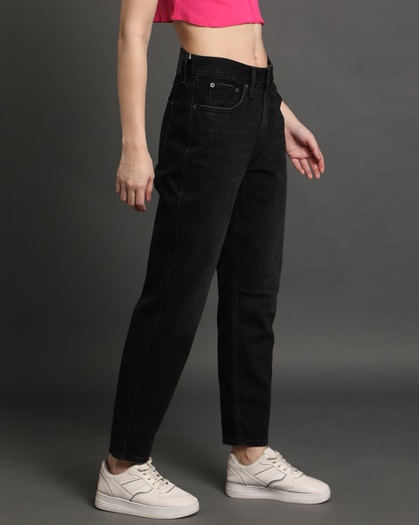 Levi's® Plus 80S MOM - Jeans Tapered Fit - running errands/dark