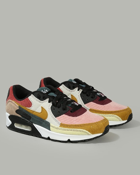 Air max 90 outlet womens black flash pink