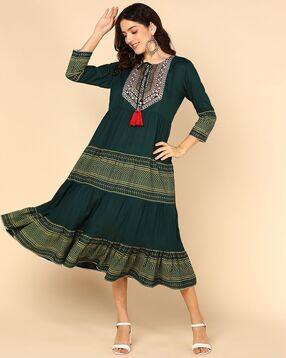 shiv green dress Lucy Paris Shiv Bias Dress