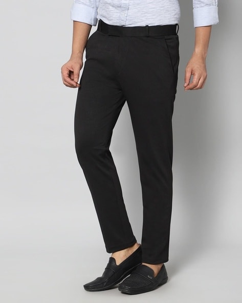 Buy VIMAL Men's Polyester Unstitched Trouser Fabric (Black) Title at  MyfabricStore.com