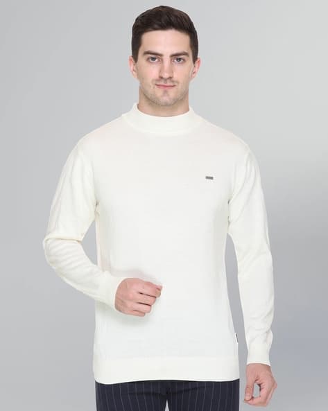 Buy Off White Sweaters Cardigans for Men by GODFREY Online