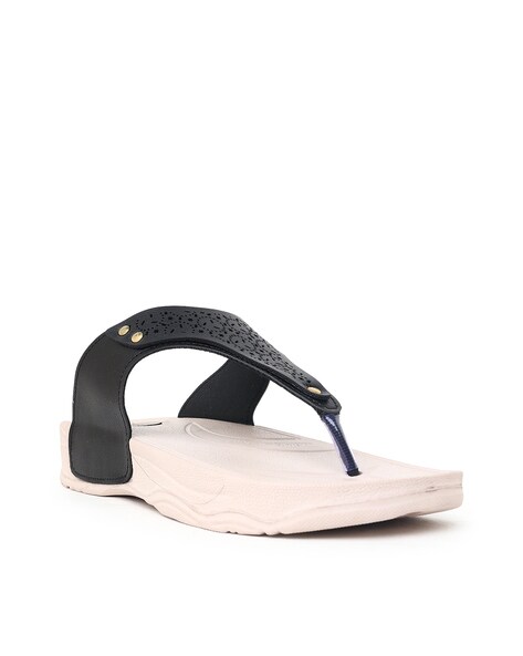 Slip On Thong Strap Flip Flops