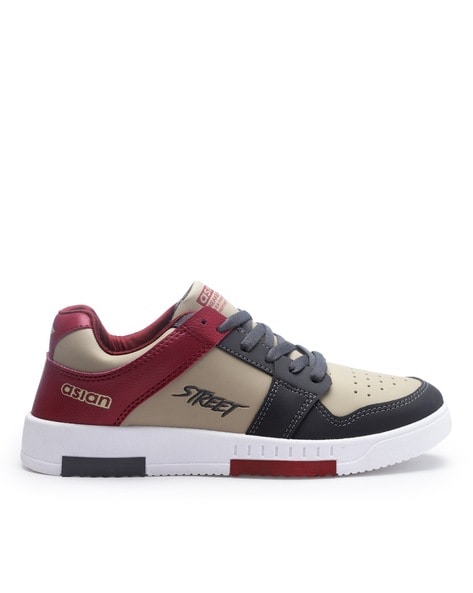 Men Regular Fit Lace-Up Casual Shoes