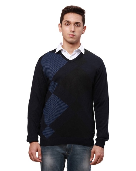 Buy Blue Sweaters Cardigans for Men by PARK AVENUE Online Ajio