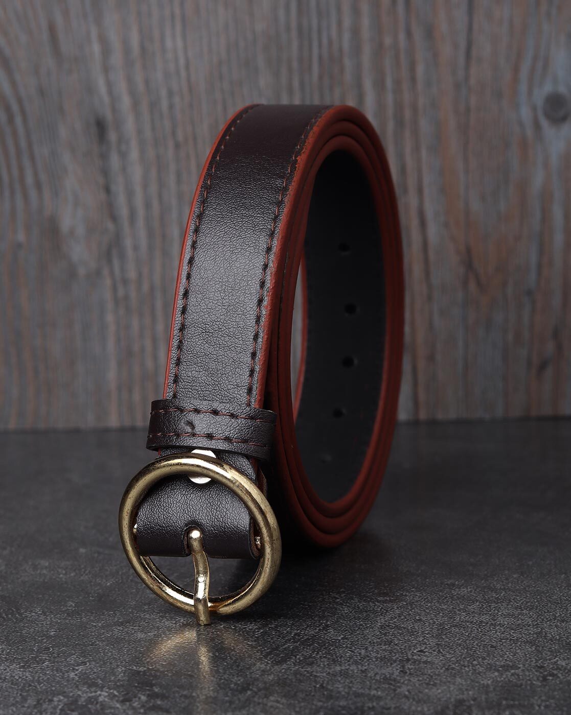 Women Belt with Buckle Closure