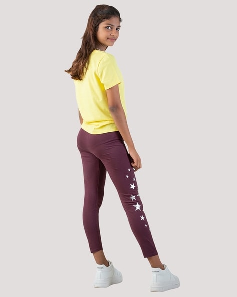 Buy Chocolate Brown Animal Print Leggings (3-16yrs) from the Next UK online  shop