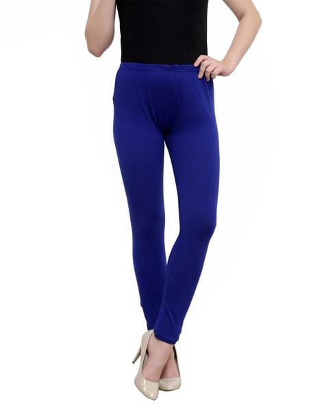 Women Ankle-Length Leggings with Elasticated Waist Price in India