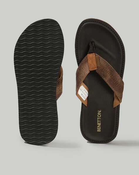 United colors of benetton sale men's flip flops thong sandals