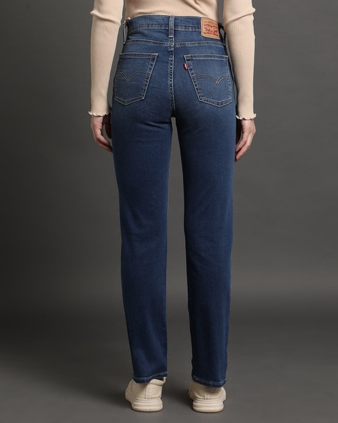 Levi's 724 High-Rise Straight Fit Jeans