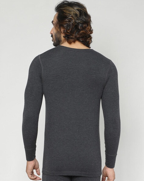 Men Thermal Vest with Round Neck