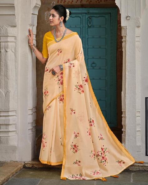 Peachmode - Buy Casual Printed Art Silk Saree For ₹349... | Facebook