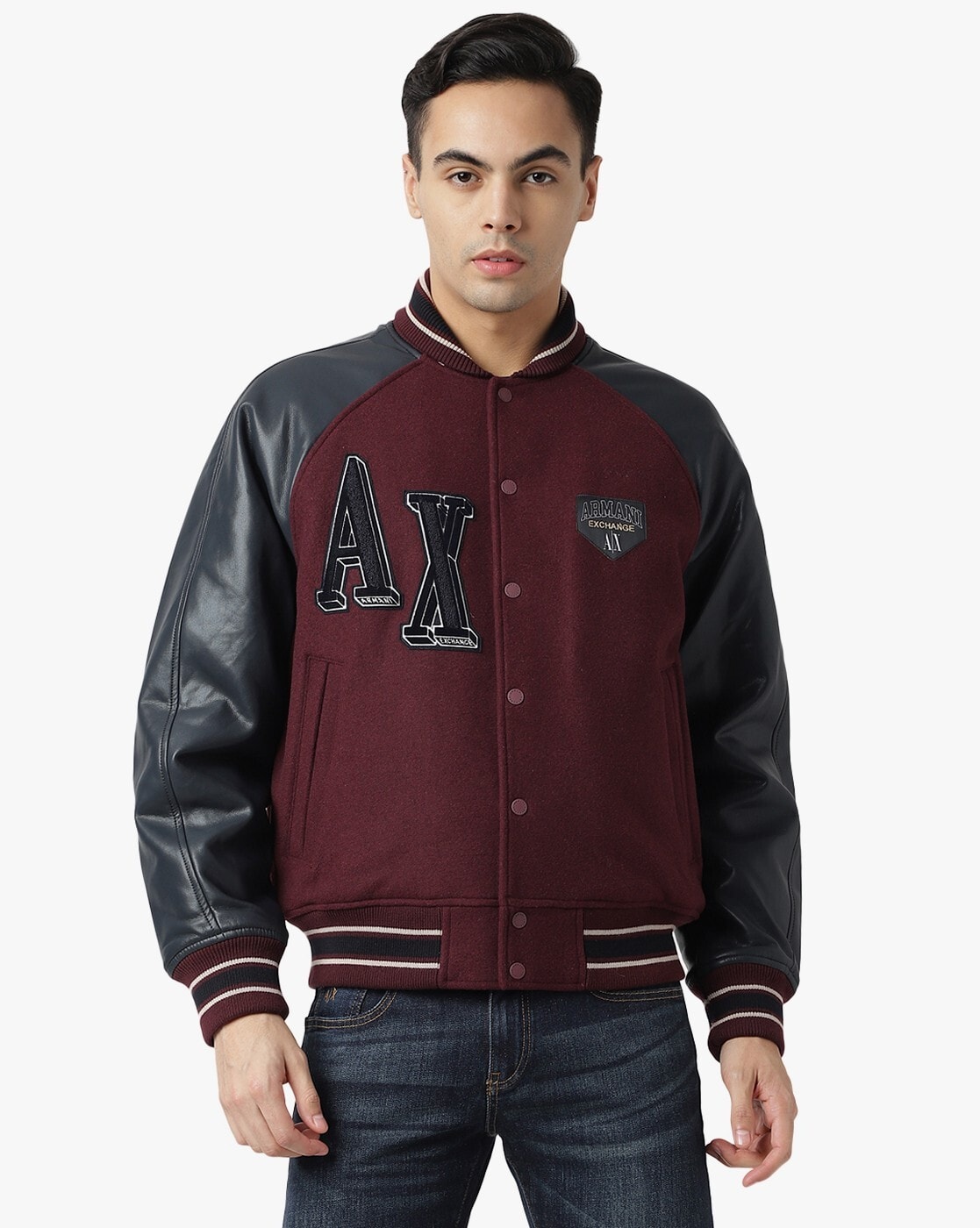 Buy Maroon Jackets Coats for Men by ARMANI EXCHANGE Online