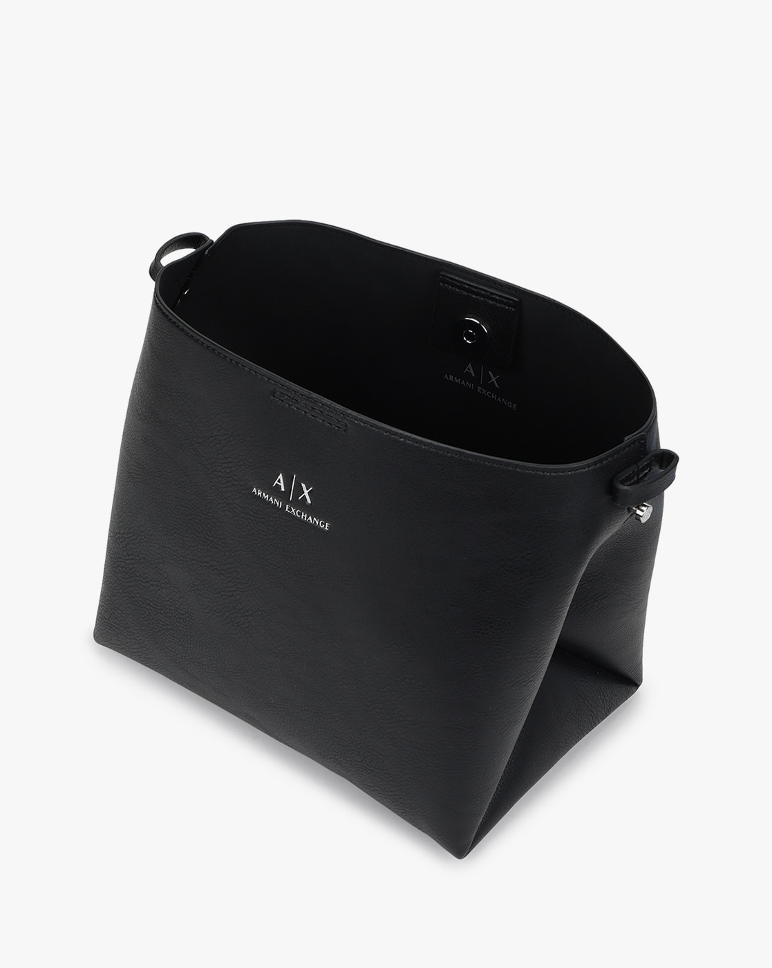 Armani Exchange bucket style store bag