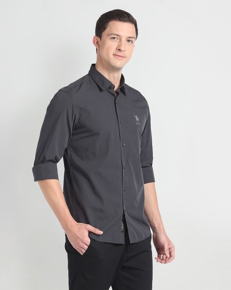 Us polo shirts outlet black